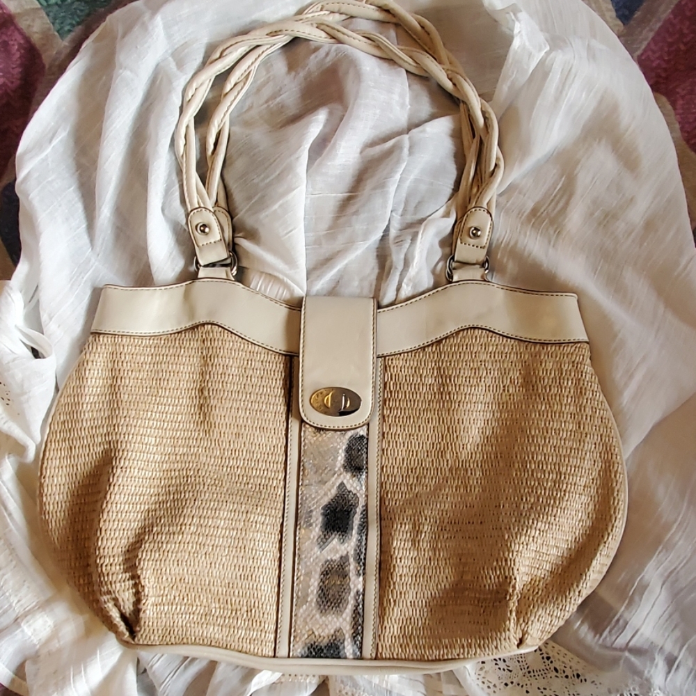 cj banks Tweed Handbag